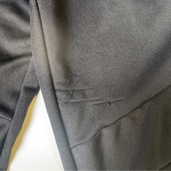 Adidas Joggers Kids XS Black White Signature Stripes Athletic Pants - Picture 4 of 4